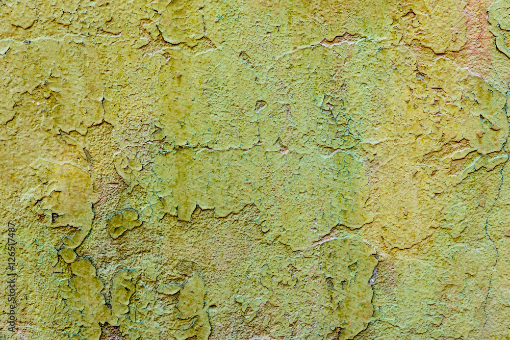 Aged street wall background, texture, paint