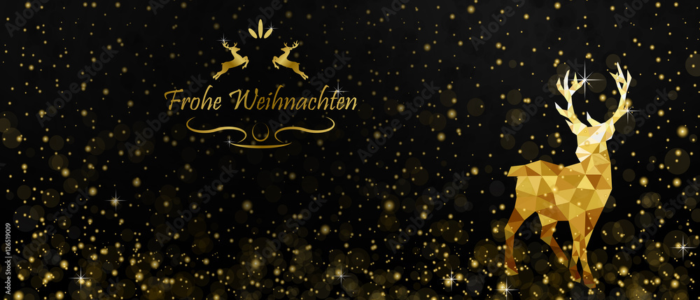Fototapeta premium Grußkarte Weihnachten - Schrift