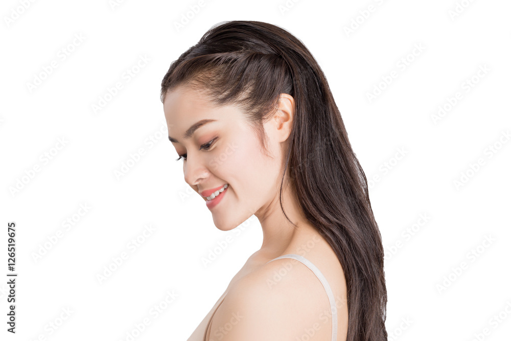 Young beauty Asian women with healthy skin care concept. Young beauty Asian women with healthy skin care concept.