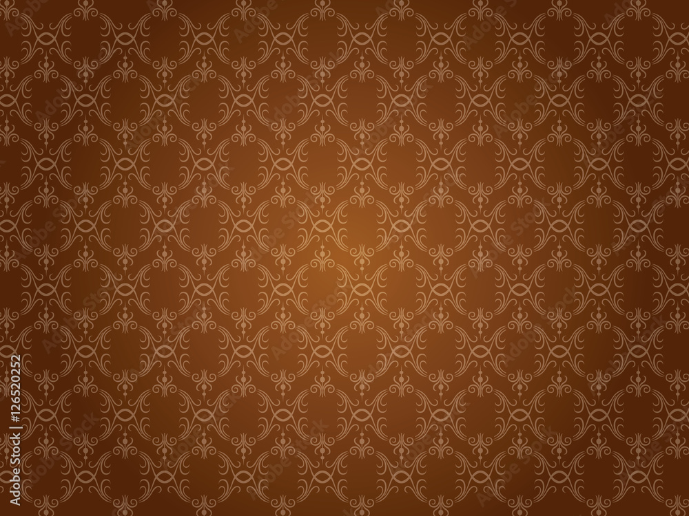 Geometric stylish Brown background