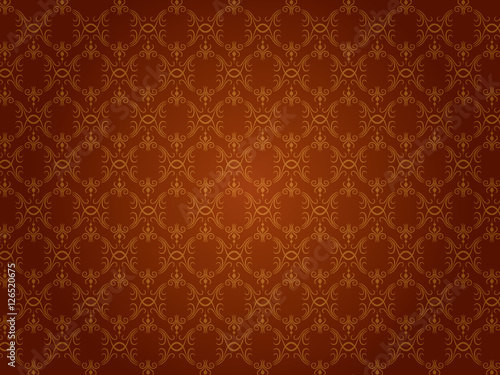 Geometric stylish Orange background