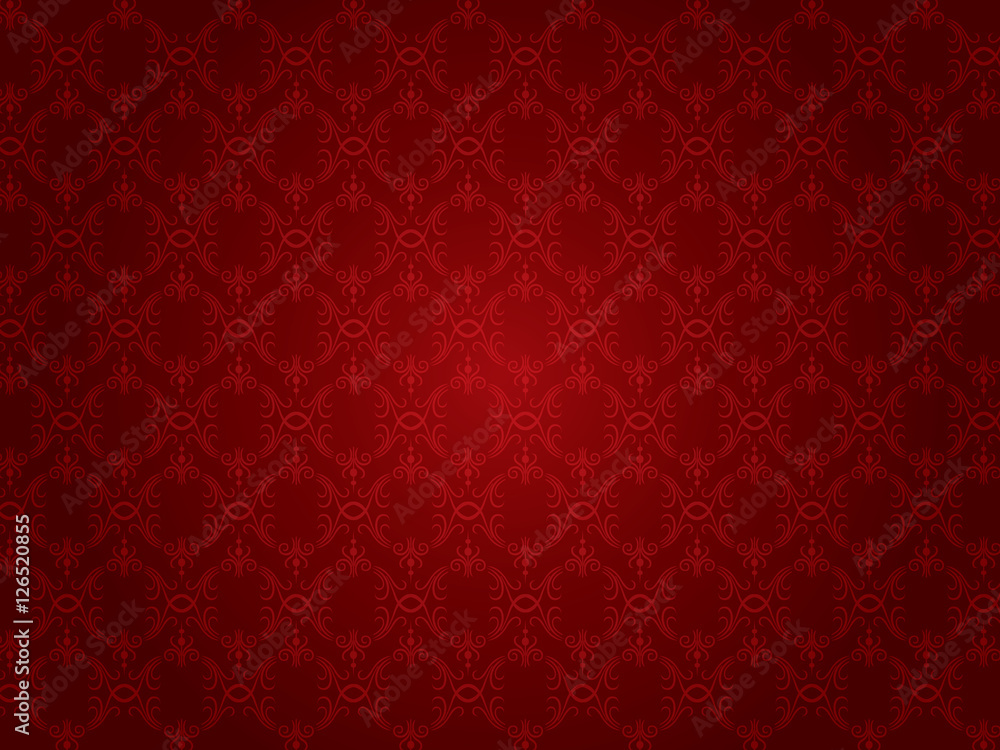 Geometric stylish Red background