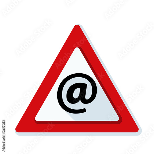 Spam hazard sign