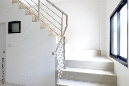 architecture home interior design staircase stainless steel handrails