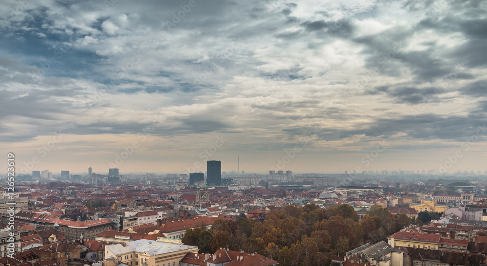 Zagreb-city scape