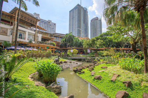 Greenbelt Shopping Mall at Makati in Metro Manila, Philippines photo