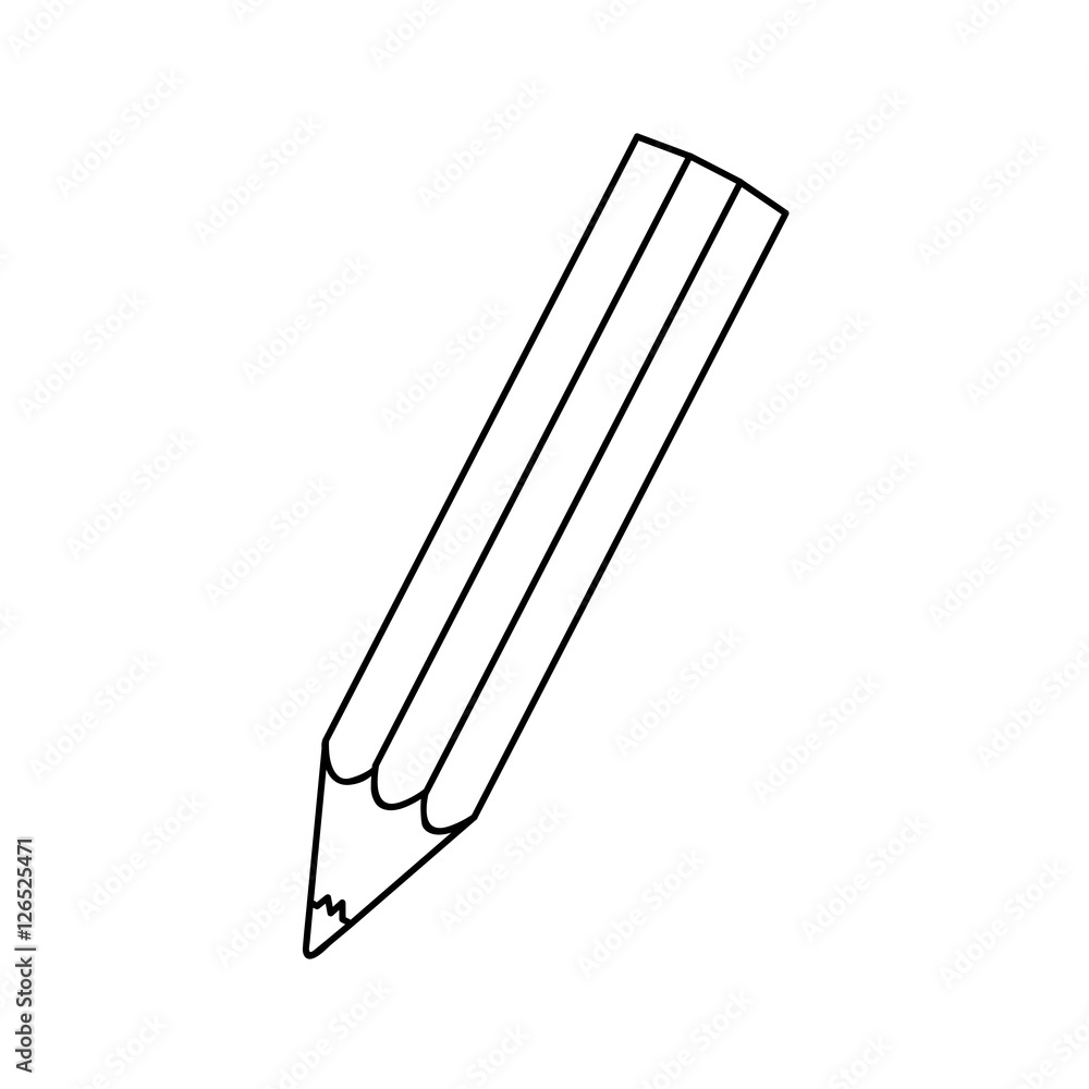 normal pencil icon image vector illustration design normal pencil icon image vector illustration design