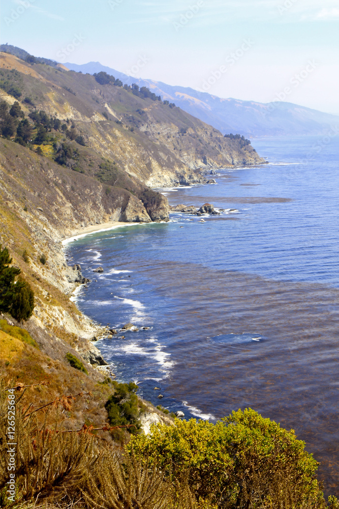 Fototapeta premium côte pacifique californienne