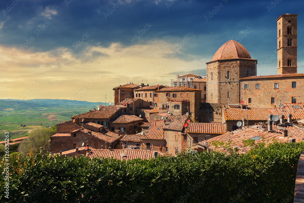 Volterra beautiful medieval town