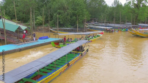 Wallpaper Mural Long tail boats heading to James Bond Island, Thailand Torontodigital.ca