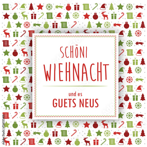 Schöni Wiehnacht und es guets Neus