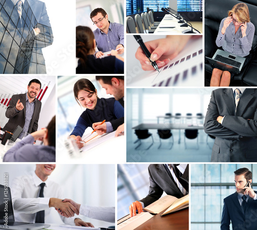 Business collage