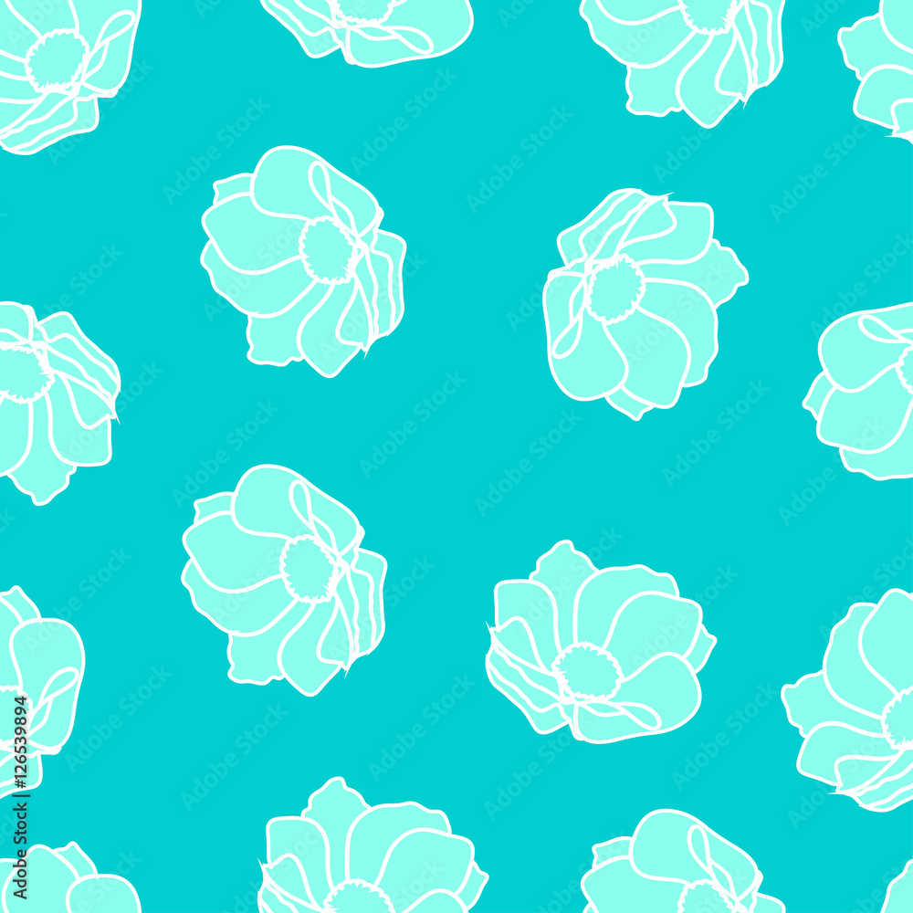 Fototapeta premium Seamless abstract pattern.