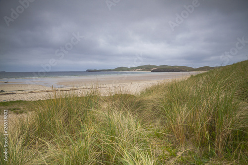 Strand in der Nähe von Durness, Lairg, Schottland © hardyuno