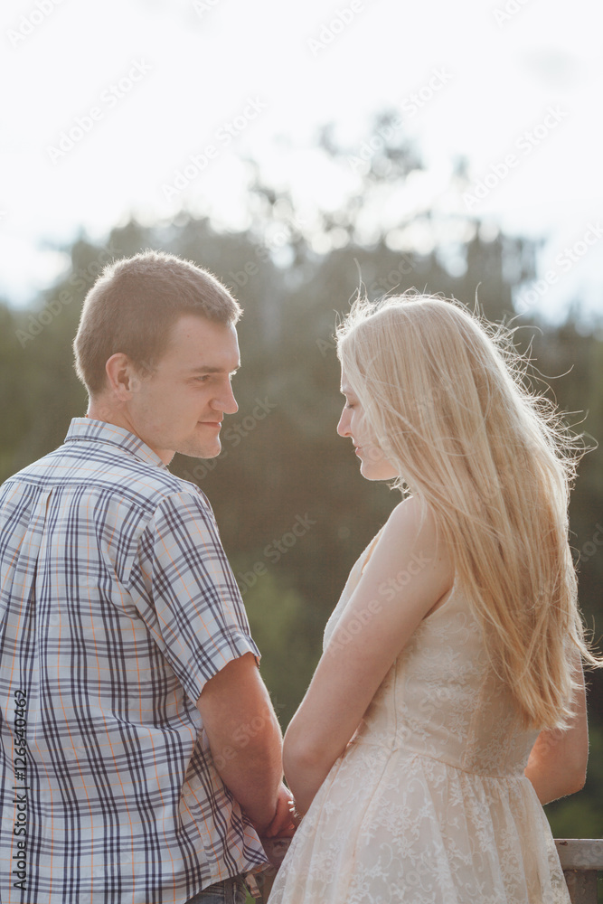 Fototapeta premium couple in love