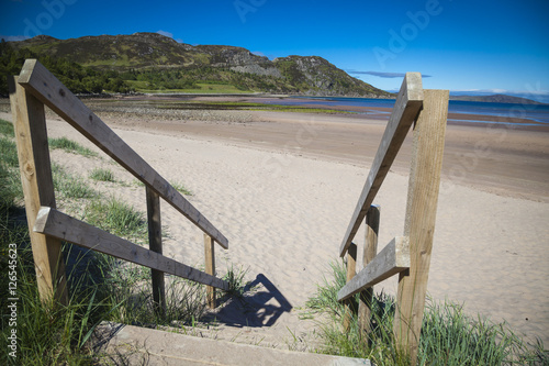 Landschaft von Wester Ross, einer Region an der NW Küste von Schottland