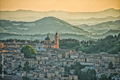 Urbino in Marken Italy photo