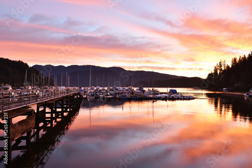 Deep Cove sunrise, North Vancouver