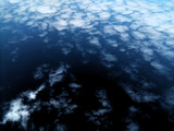 High altitude clouds background