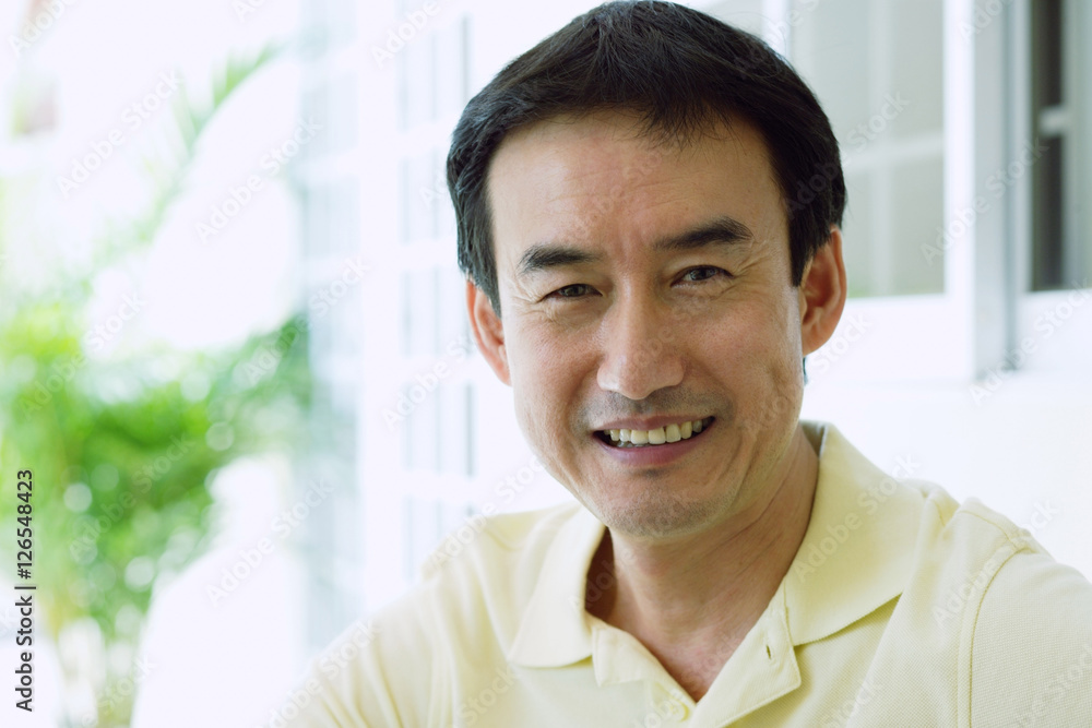 Portrait of a man, smiling