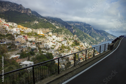 beautiful scenic of potasino mediterranian coastal south italy i photo