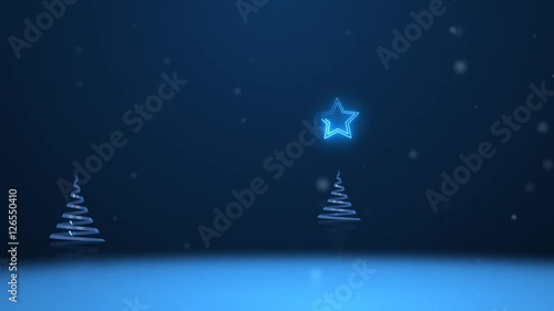 Christmas background animation