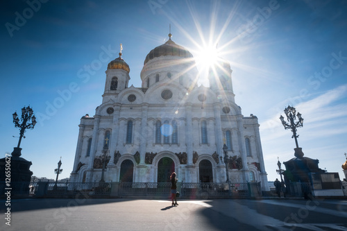 Cathedral of Christ the Saviour in Moscow, Russia