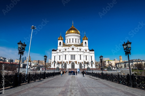 Cathedral of Christ the Saviour in Moscow, Russia