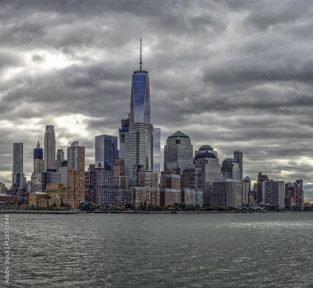 Fototapeta premium View of New York City from New Jersey