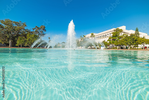 fountain in Balboa park photo