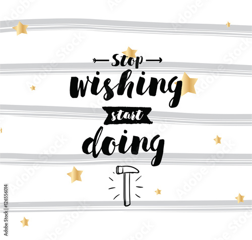Typography for poster, invitation, greeting card or t-shirt.