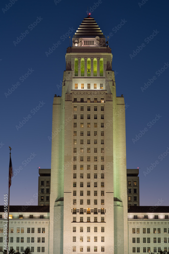 Los Angeles City Hall.