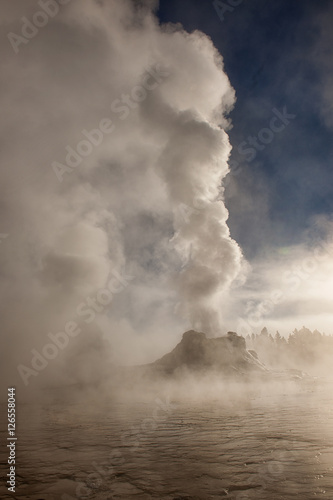 Castle Geyser, Yellowstone National Park