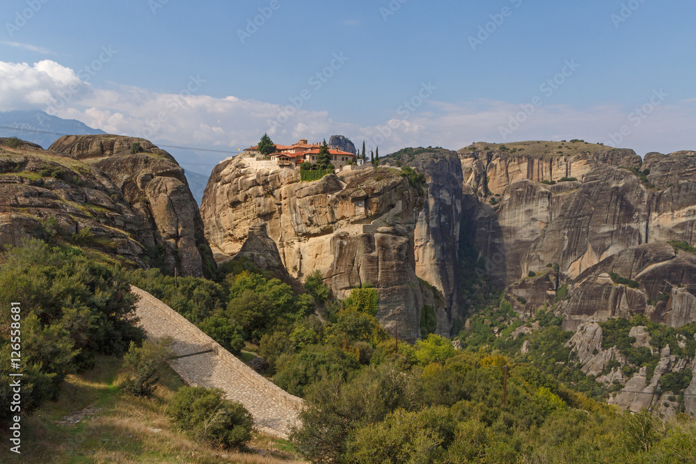 Monastery of the Holy Trinity in Meteora, Greece