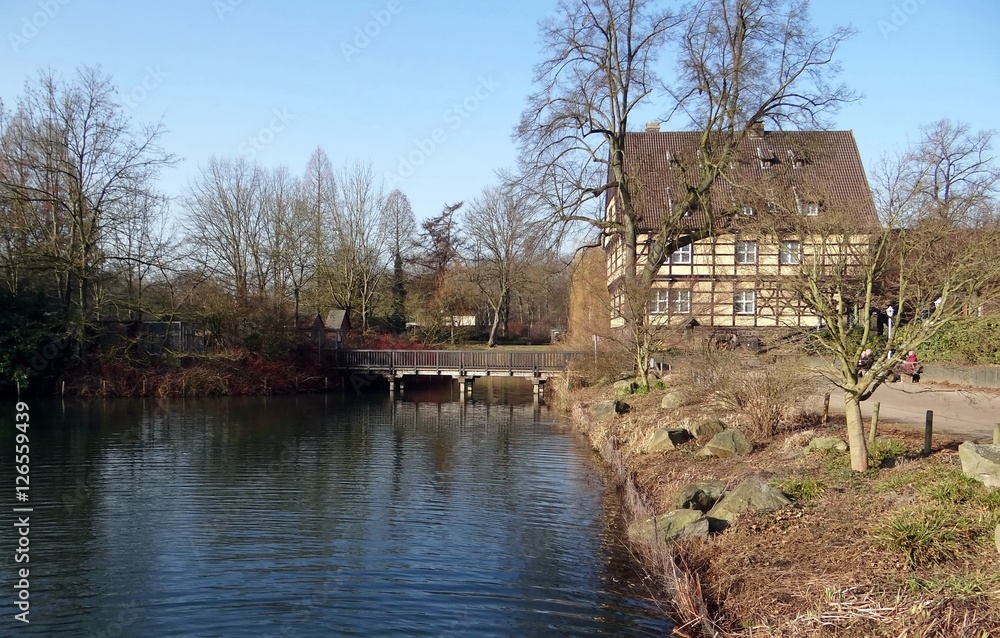 Fototapeta premium Herrenhaus Schloss Wittringen 