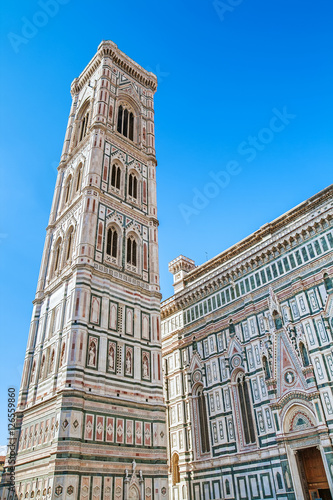 Fotografija Bell Tower of Cathedral di Santa Maria del Fiore, Florence, Italy