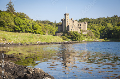 Schloss Dunvegan auf der Insel von Skye  Schottland