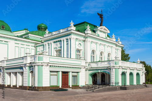 Schilderij op canvas Omsk Theater of Drama