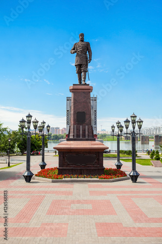 Alexander III Monument, Novosibirsk