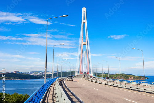 Russky Russian Bridge, Vladivostok © saiko3p