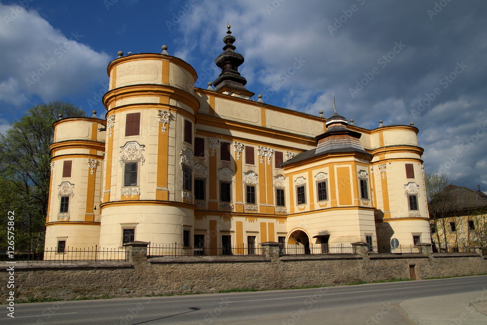 Obraz premium Zamek Markusovce, Słowacja