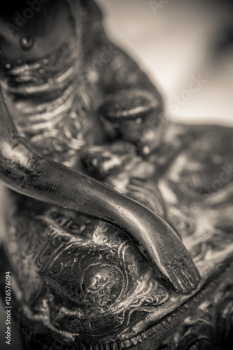 Details from buddha statue photo