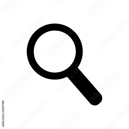 Black search icon