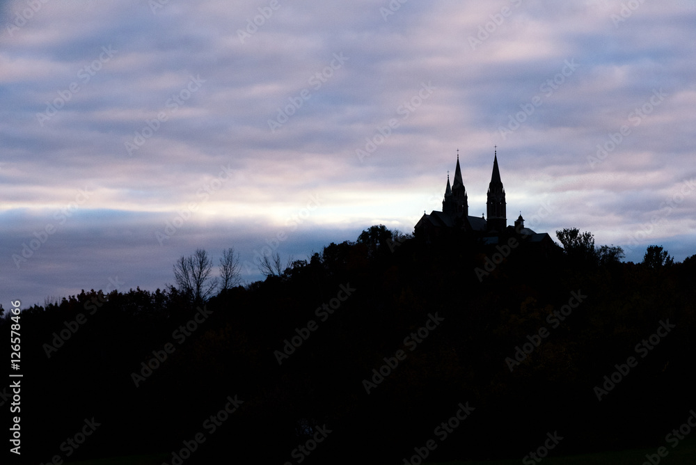 Obraz premium Church at Dusk