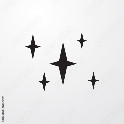 sky star icon illustration