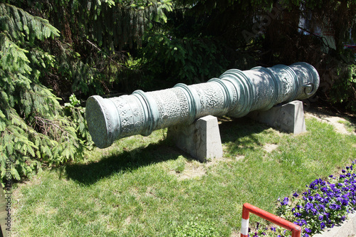 Canvas Print Bronze cannon  of Sultan Mehmet