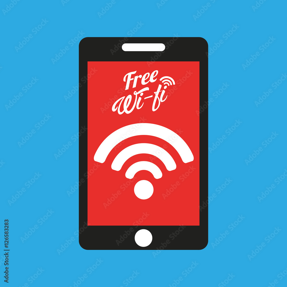 smartphone internet free wifi icon vector illustration eps 10 smartphone internet free wifi icon vector illustration eps 10