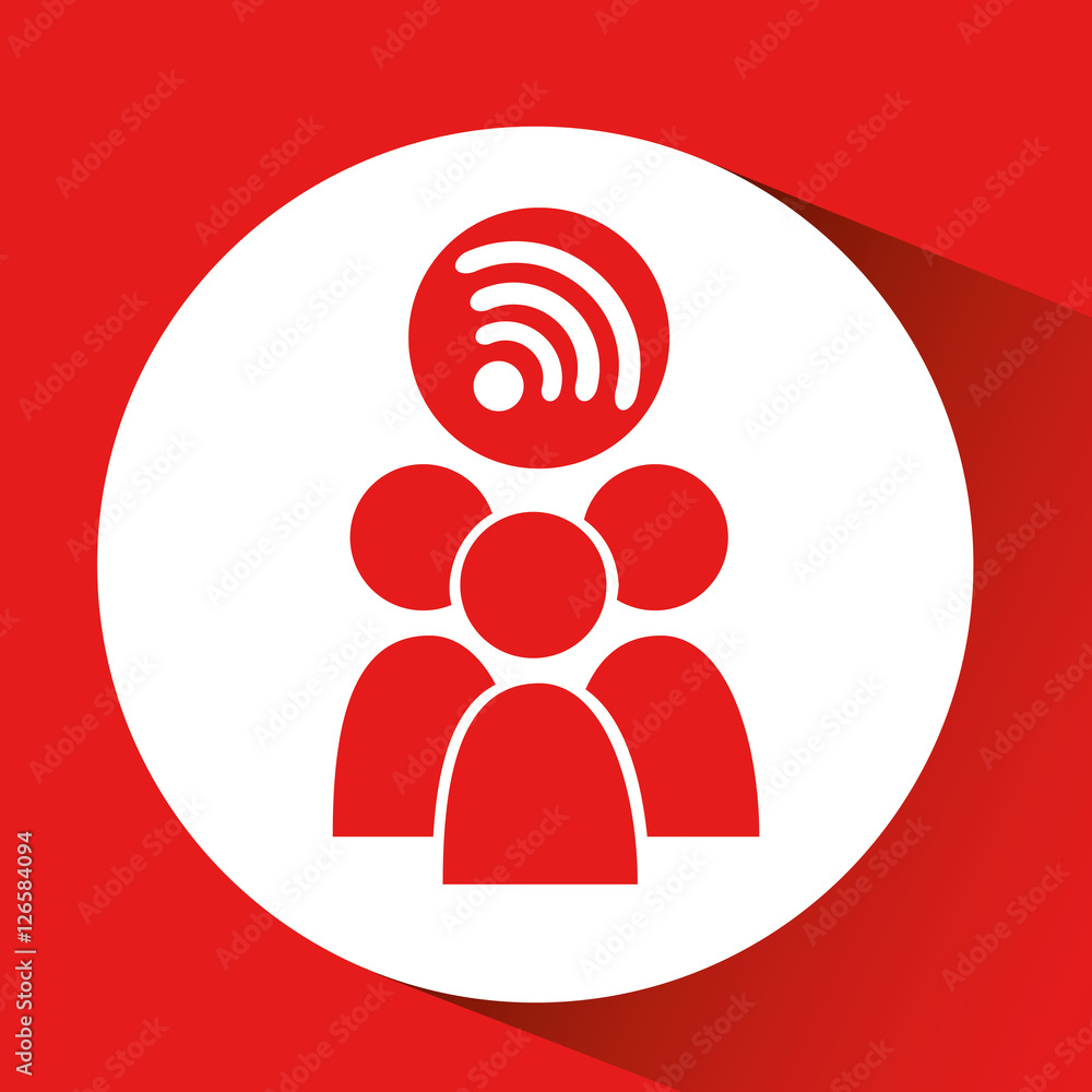 cloud group connection internet concept graphic vector illustration eps 10