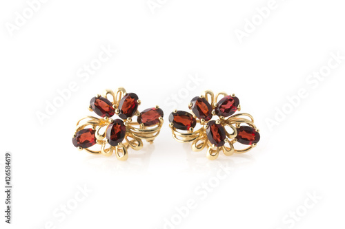 Ruby Earrings 