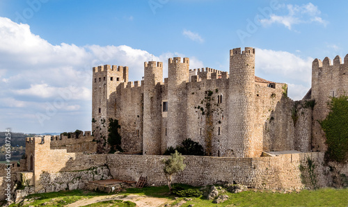 Bild auf Leinwand Castle of Obidos, Portugal